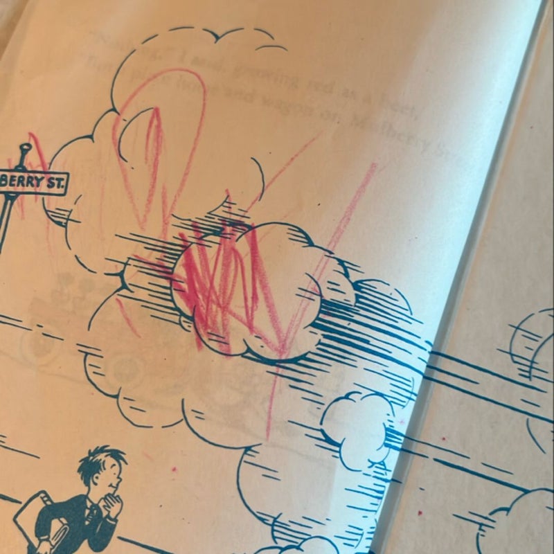 And To Think That I Saw It On Mulberry Street, Dr. Seuss Book Club Edition 1964
