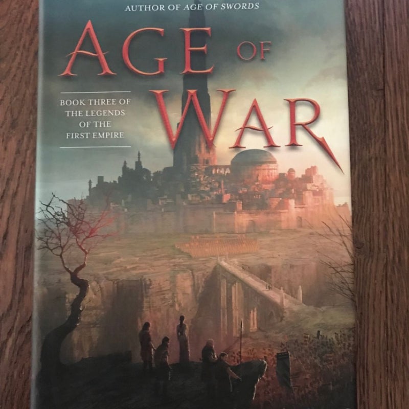 Age Of War - Legends Of The First Empire #3, Fantasy Series, Michael J Sullivan, 1st Edition