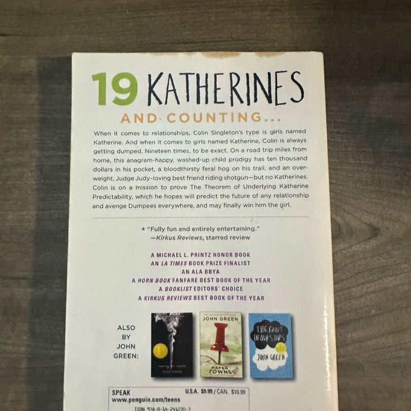 An Abundance of Katherines