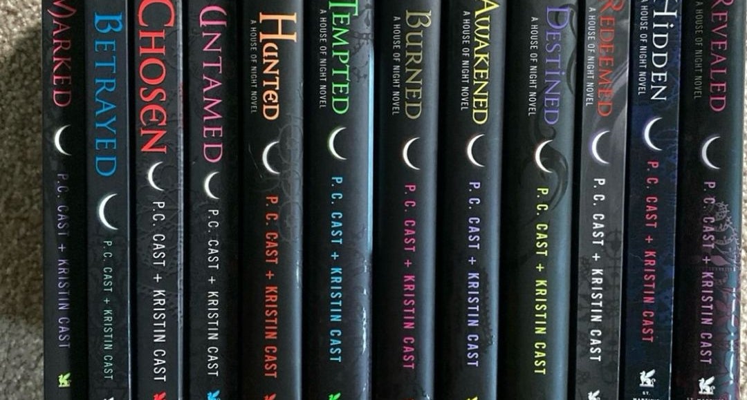 House of Nightシリーズ 全12巻セット House of Night Series Complete Set, 12 Book Collection, Volumes 1