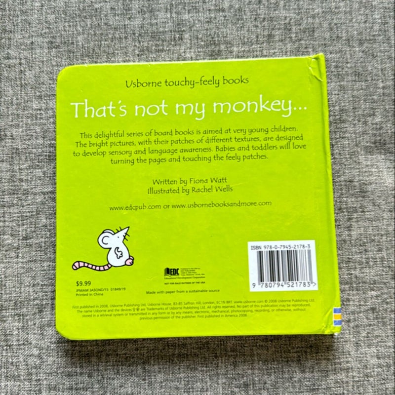 That's Not My Monkey (board book)