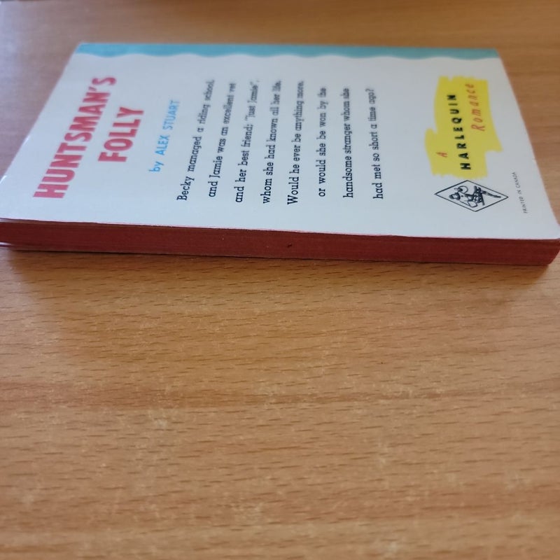 Huntsman's Folly (1966 Harlequin)