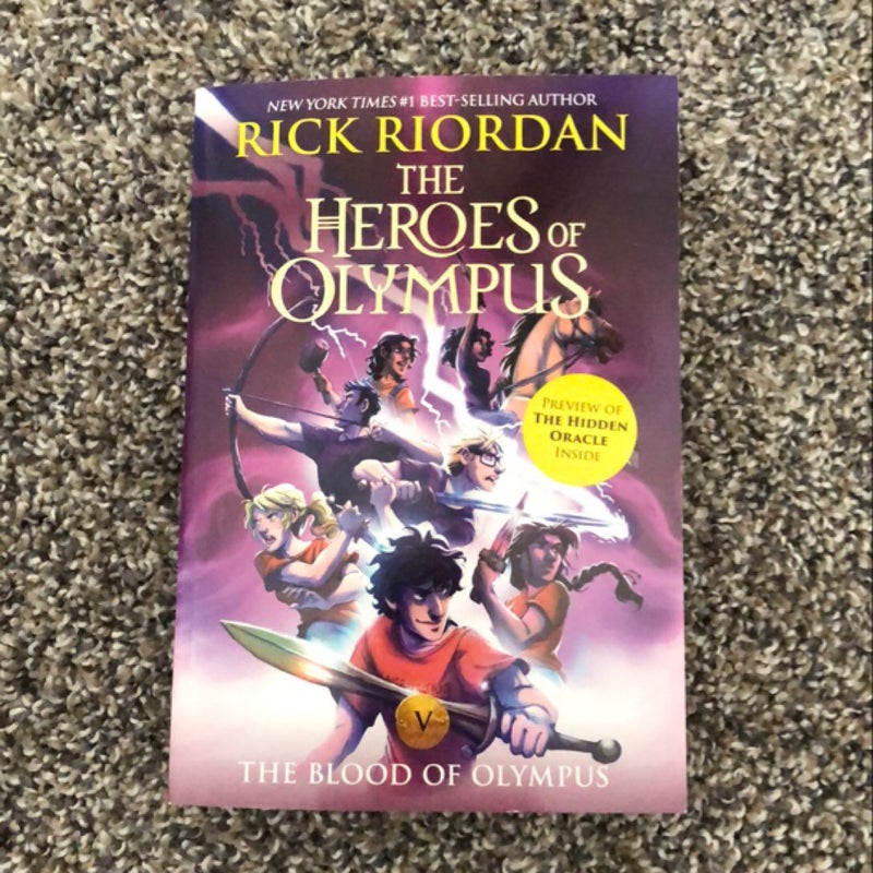 The Heroes of Olympus Paperback Boxed Set (10th Anniversary Edition)