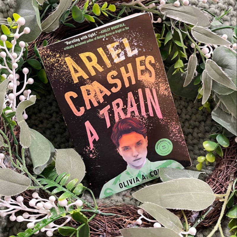 Ariel Crashes a Train