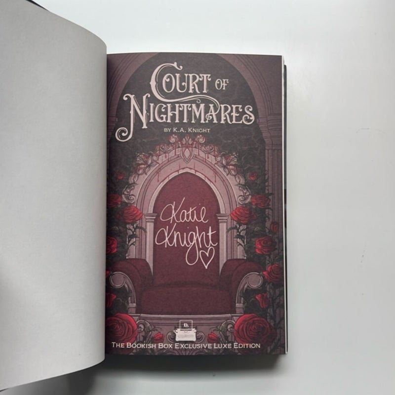 *Bookish Box* Court of Nightmares