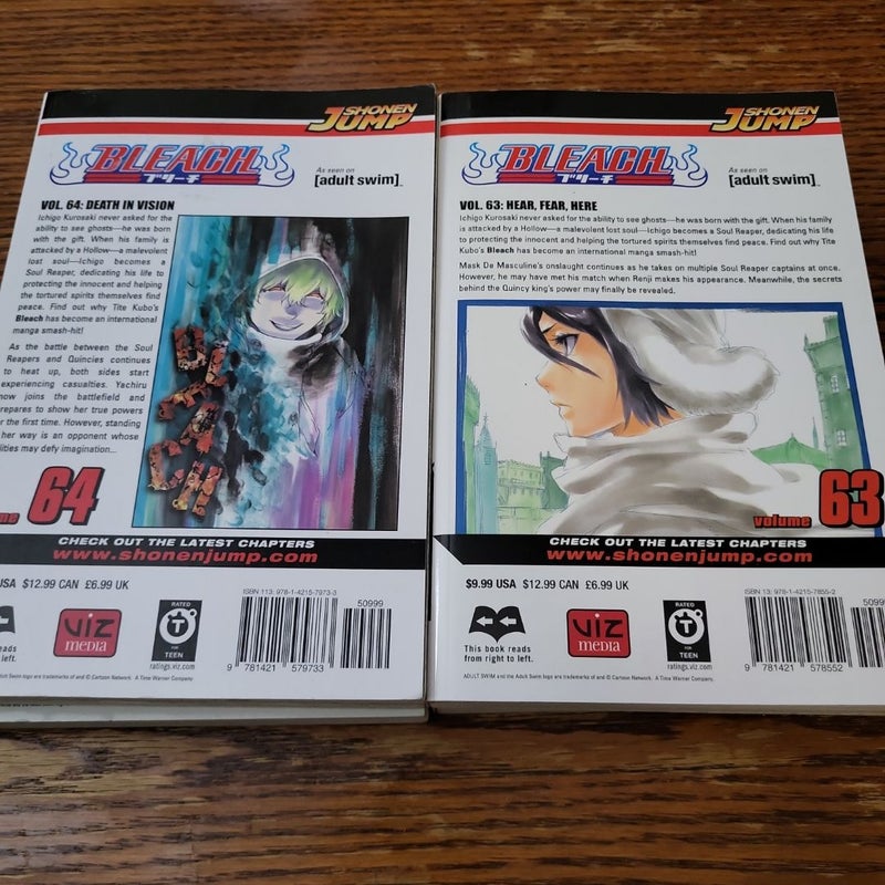 Bleach, Volumes 61, 62, 63, 64 