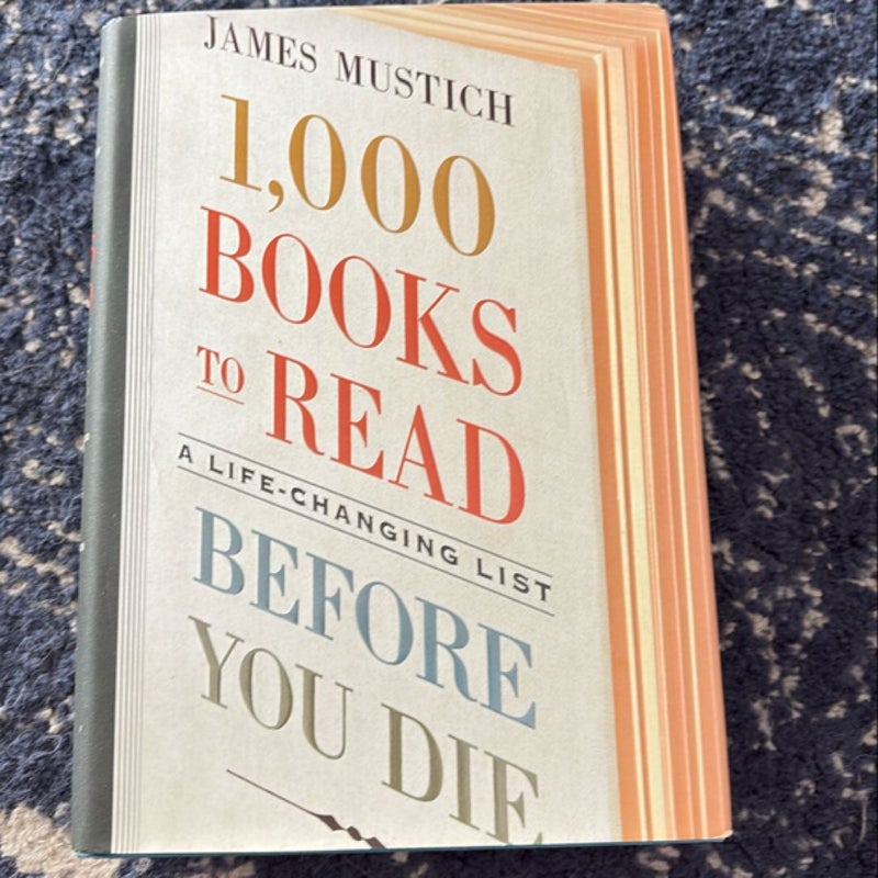 1,000 Books to Read Before You Die