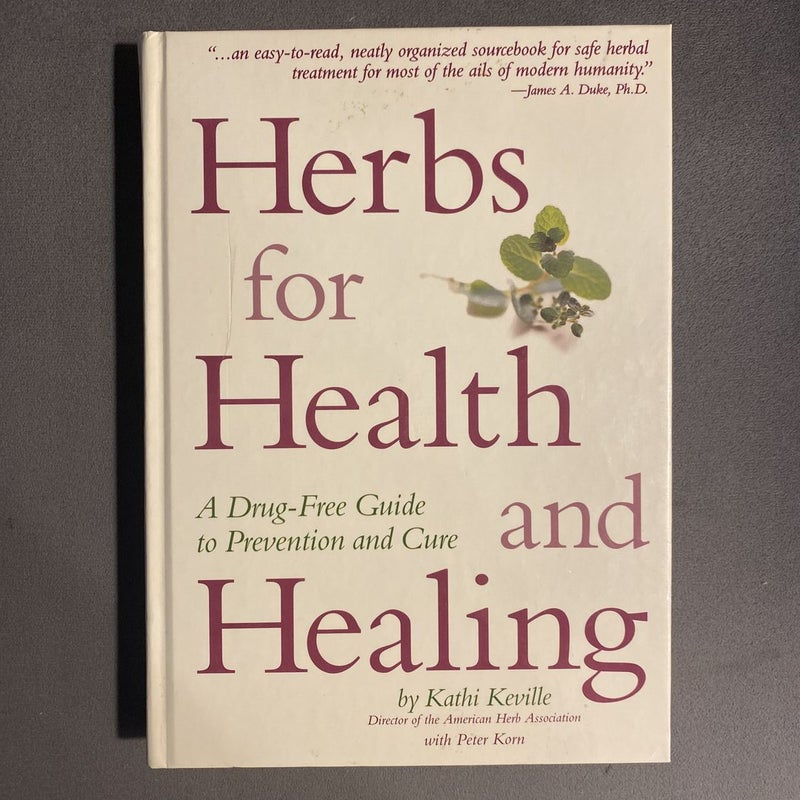 Herbs for Health and Healing