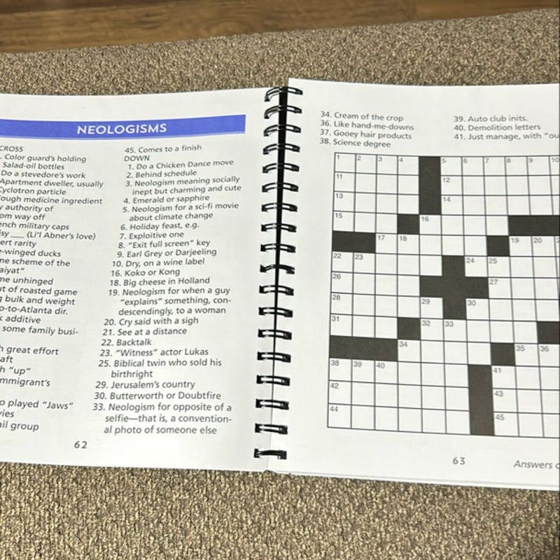 Brain Games Large Print Crossword Puzzles