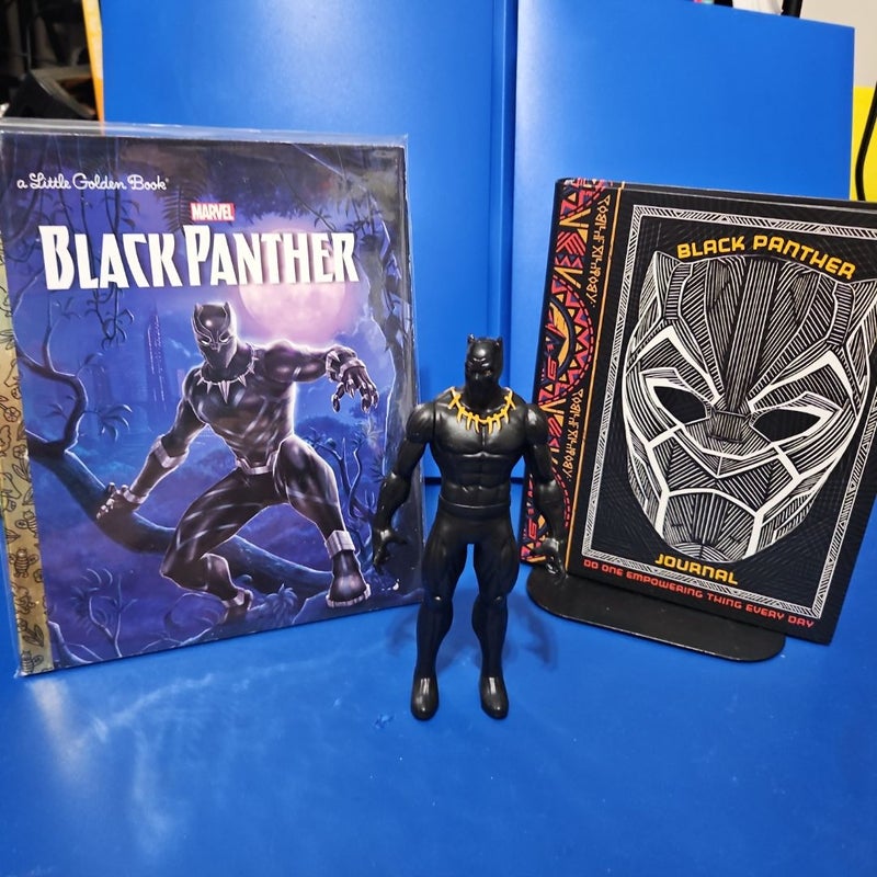Marvel's BLACK PANTHER Gift Set w/ 6" Resin Figure