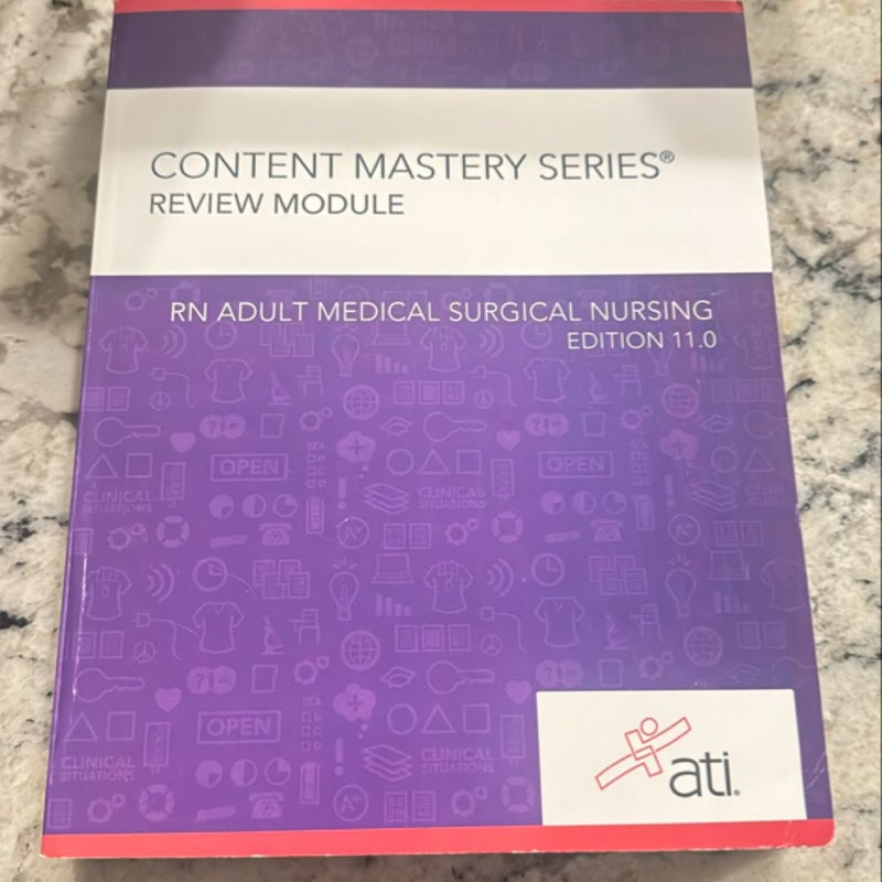 RN Adult Medical Surgical Nursing Edition 11. 0