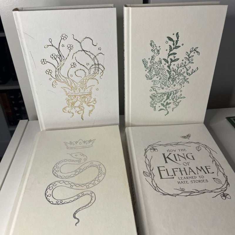 The Cruel Prince B&N Edition Signed (Complete Series)