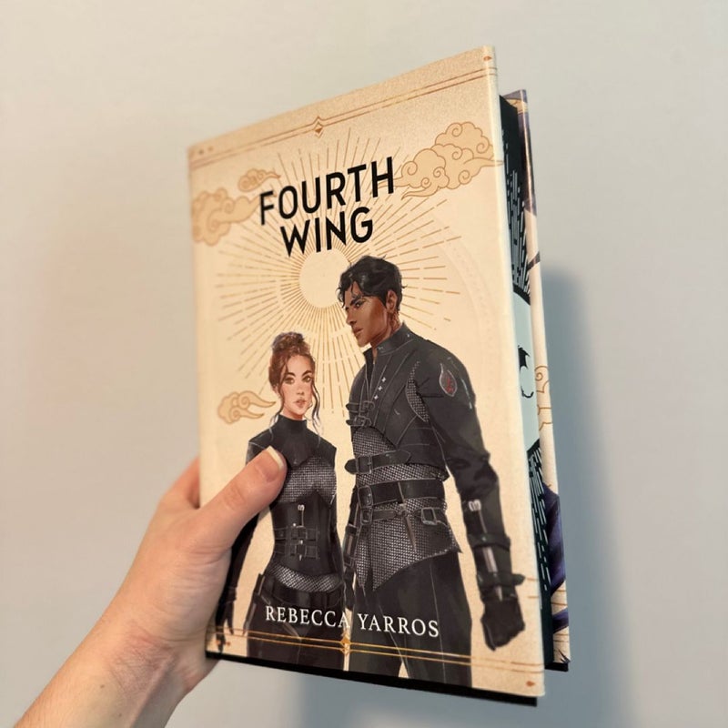 Fairyloot fourth wing and iron flame new never read