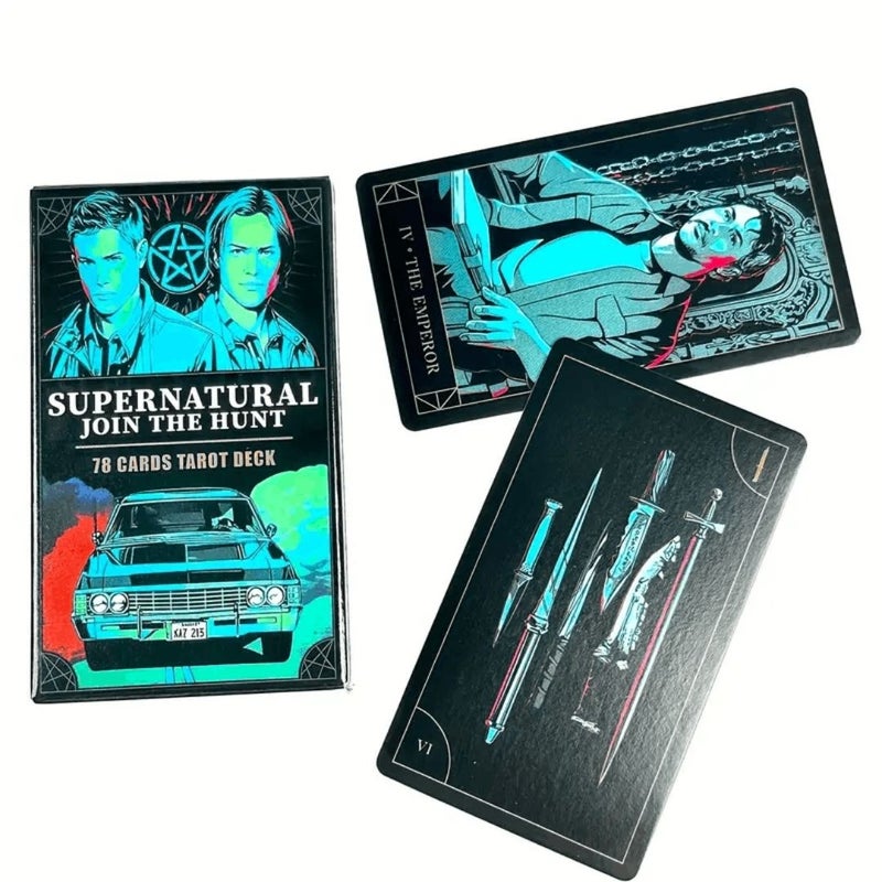 Supernatural join the hunt Tarot deck 
