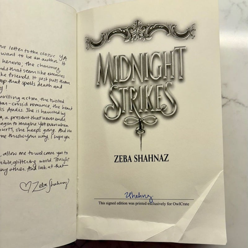 Midnight Strikes Owlcrate Exclusive Special Edition