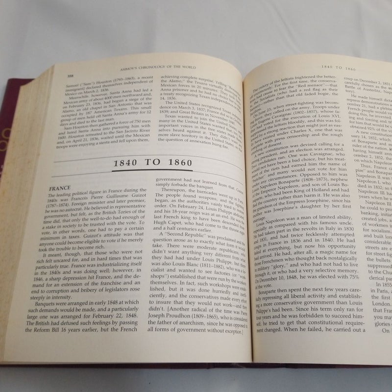 Asimov's Chronology of the World