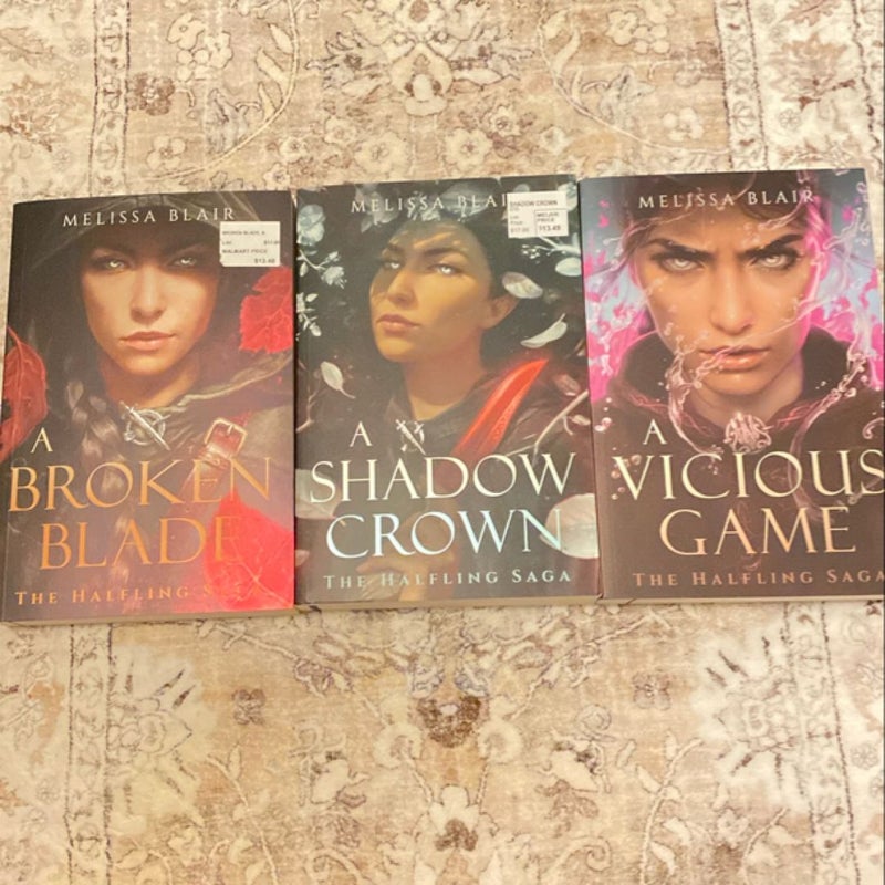 A Broken Blade/A Shadow Crown/A Vicious Game BUNDLE