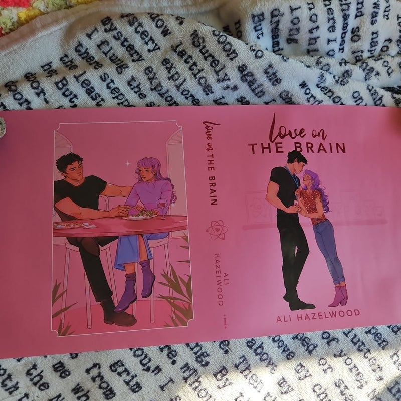 Ali Hazelwood Illumicrate special dust jackets