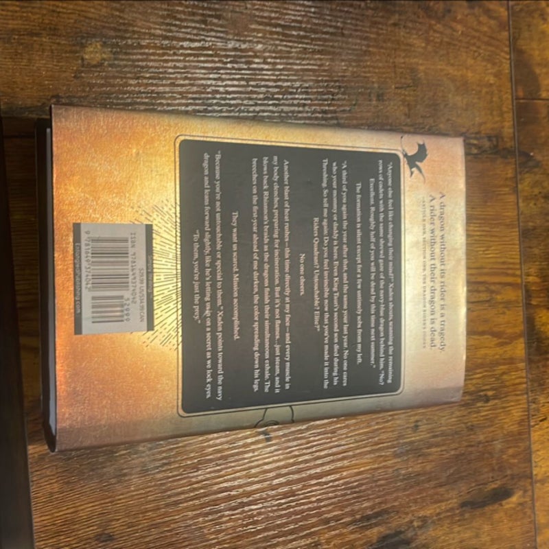 Fourth Wing first edition 