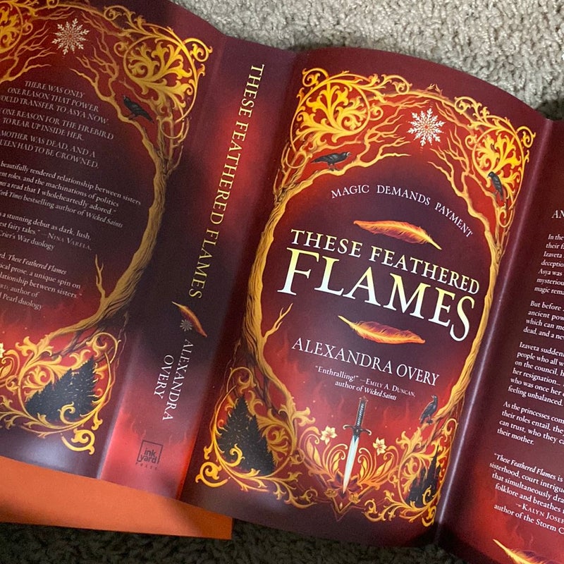 Bookish Box Edition of These Feathered Flames