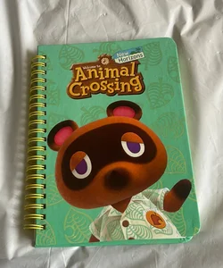 Animal crossing hardcover notebook 