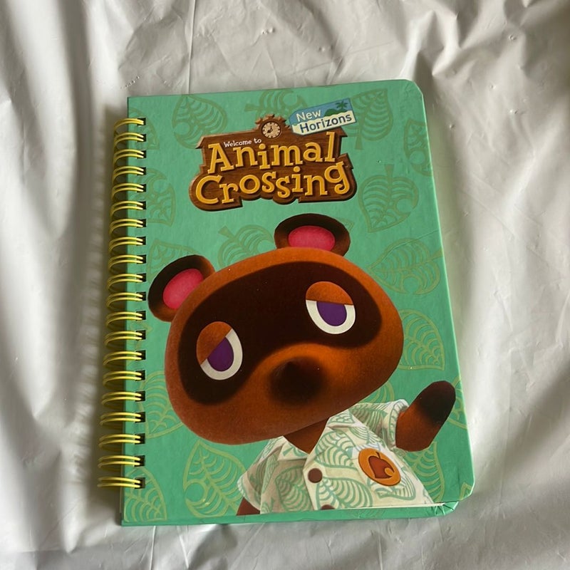 Animal crossing hardcover notebook 