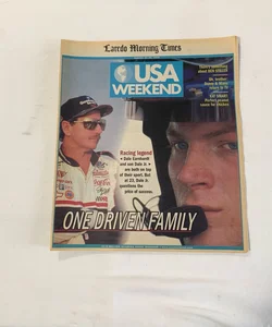 USA Weekend Vintage Dale Earnhardt “1 Driven Family” Issue August 1998 Magazine