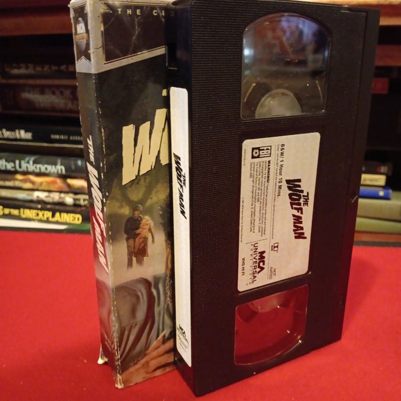 The Wolfman classics collection VHS