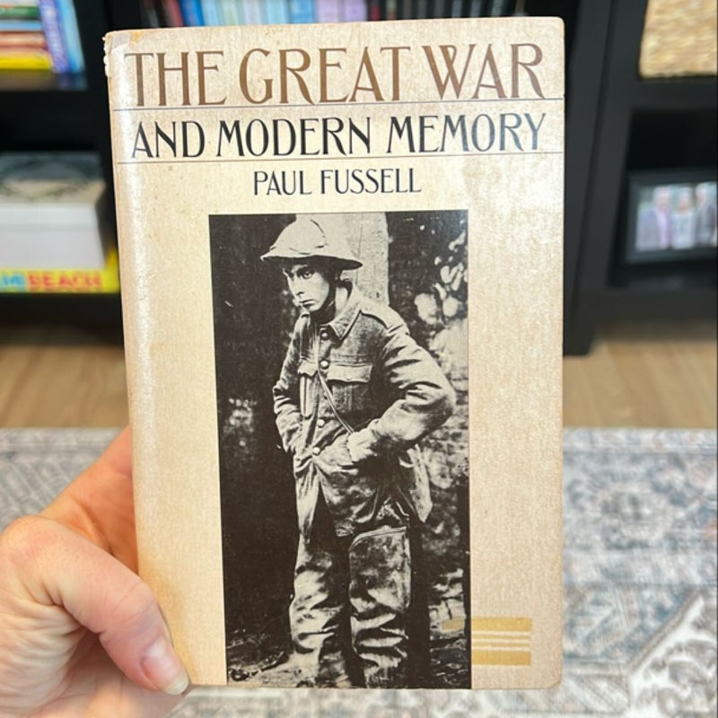 The Great War and Modern Memory