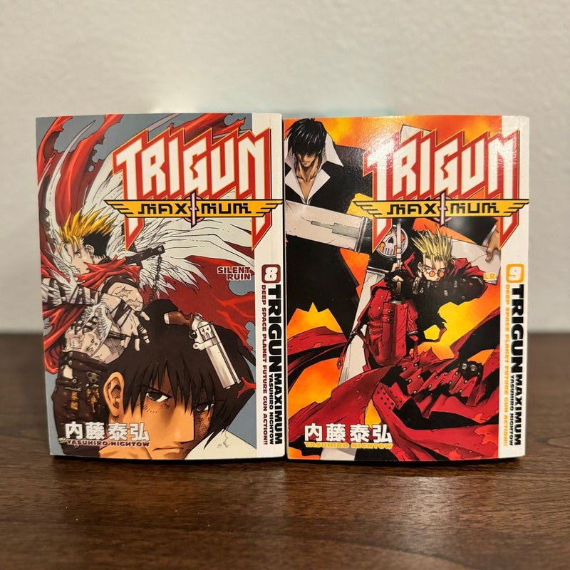 Trigun 1-2 & Trigun Maximum 1-14 Complete Sets • [Out of Print - English]