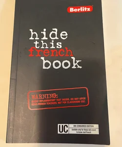 Hide This French Book