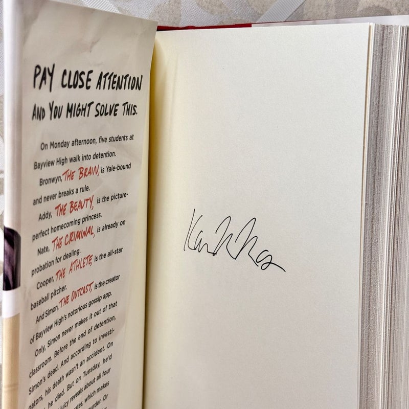 One of Us Is Lying | Signed Copy