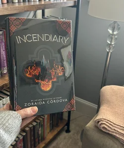 Incendiary SIGNED FIRST EDITION OWLCRATE