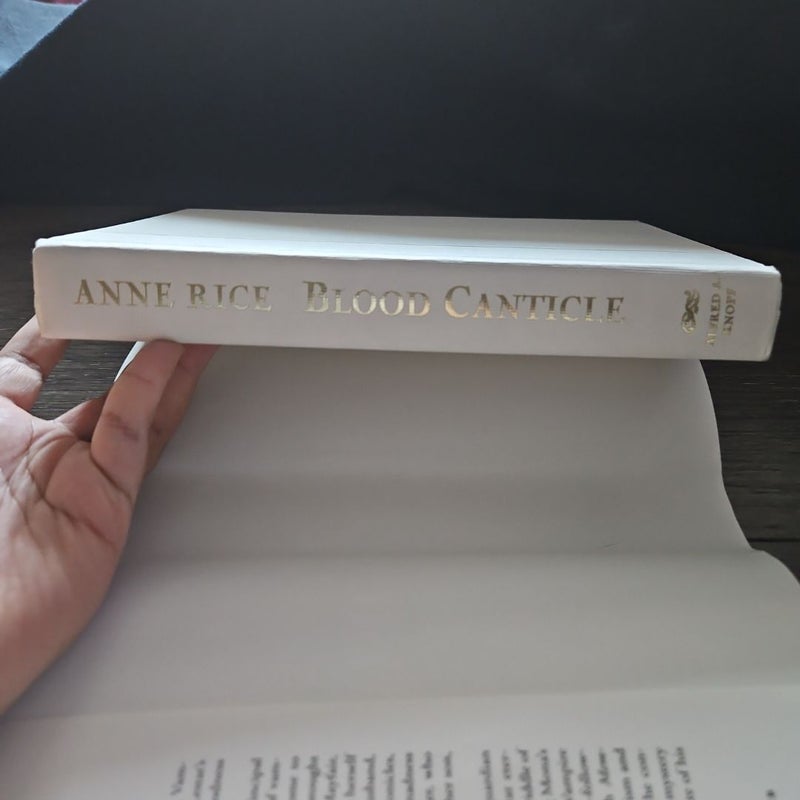 Blood Canticle (First Edition)