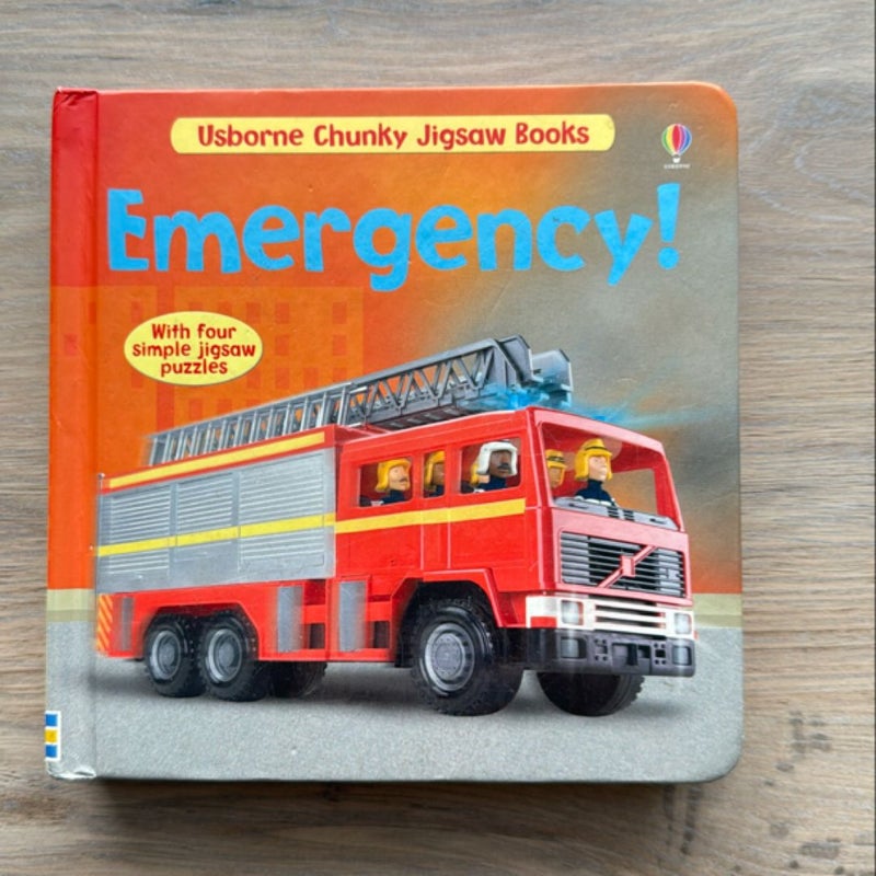 Emergency! Chunky Jigsaw Book