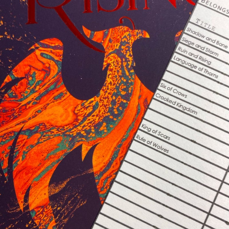 Ruin and Rising and Free Grishaverse Bookmark