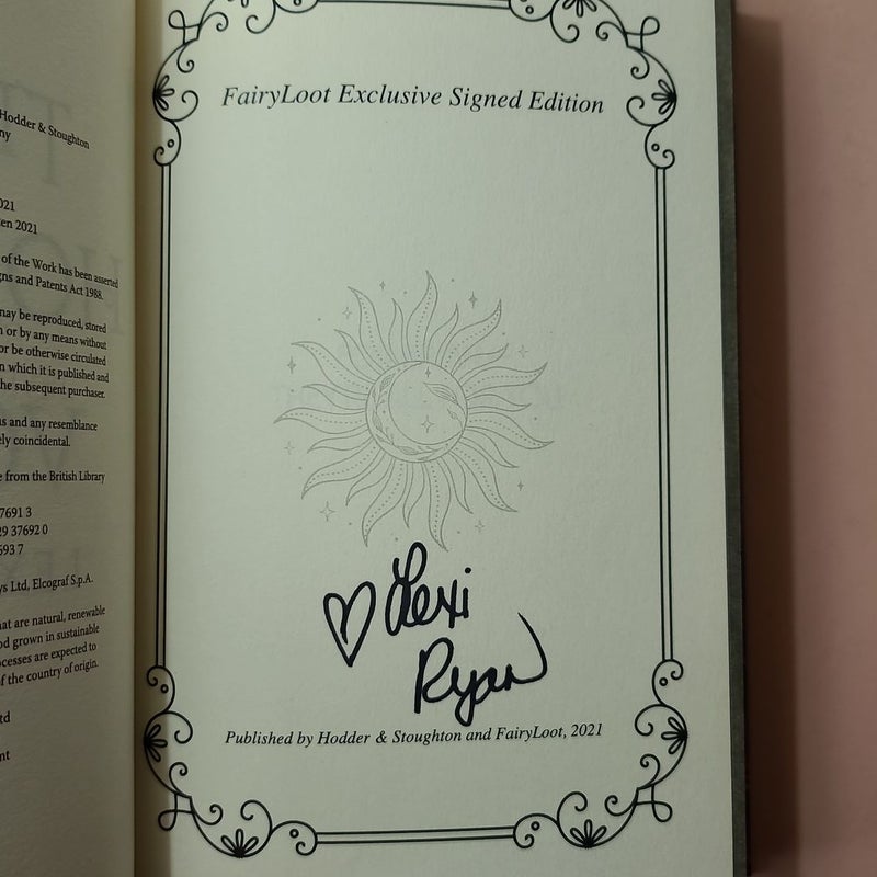 These Hollow Vows - Fairyloot - Autographed 