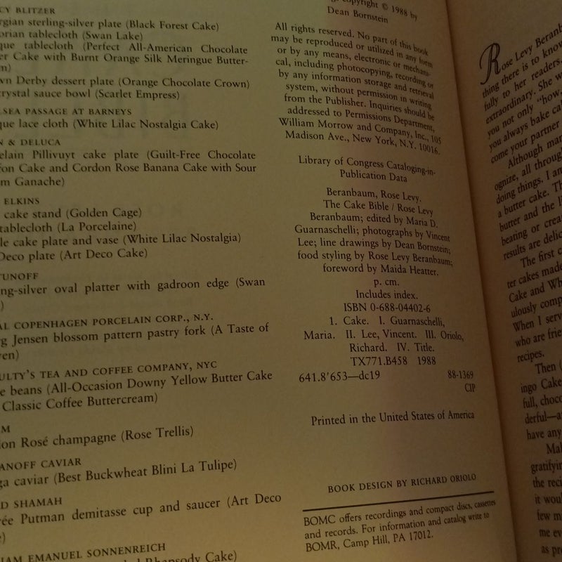 The Cake Bible