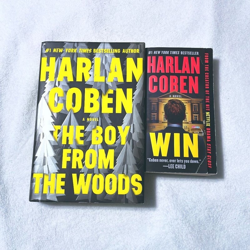 Harlan Coben 2 Book Hardcover Paperback Bundle