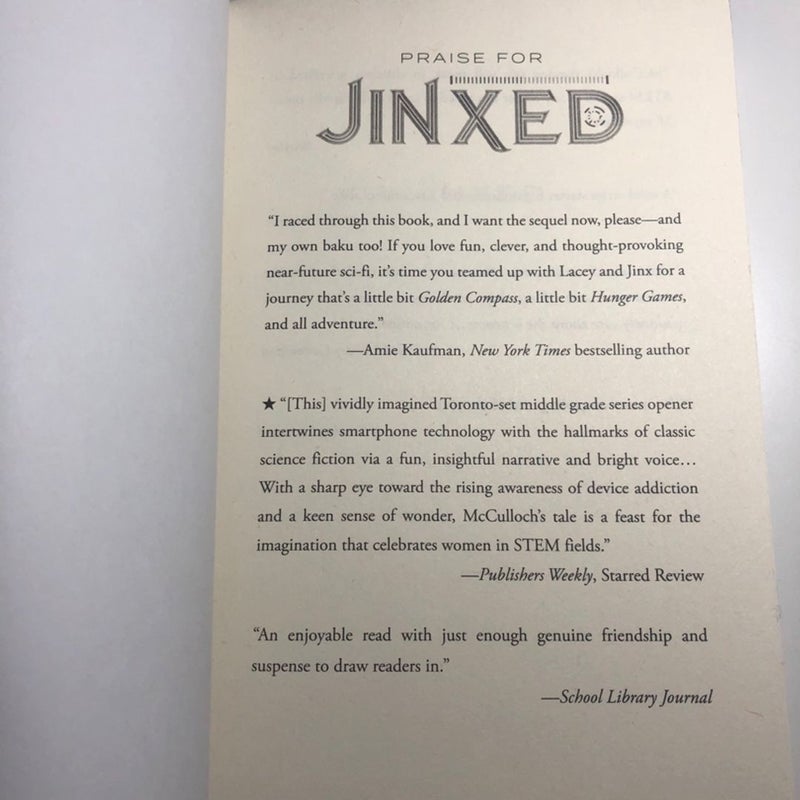 Jinxed Book 1
