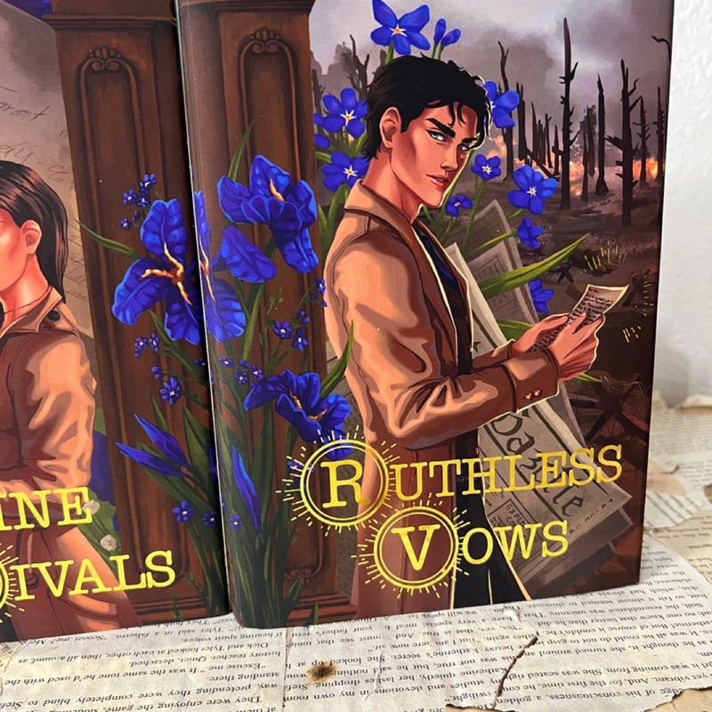 Divine Rivals and Ruthless Vows SPED from acrylipics