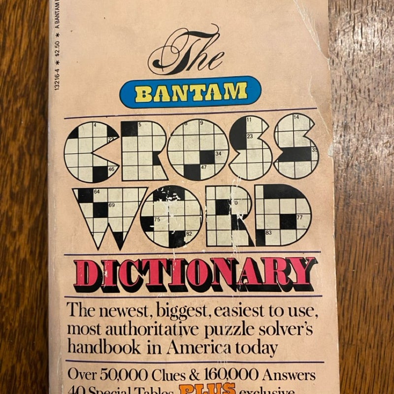 The Bantam Crossword Dictionary
