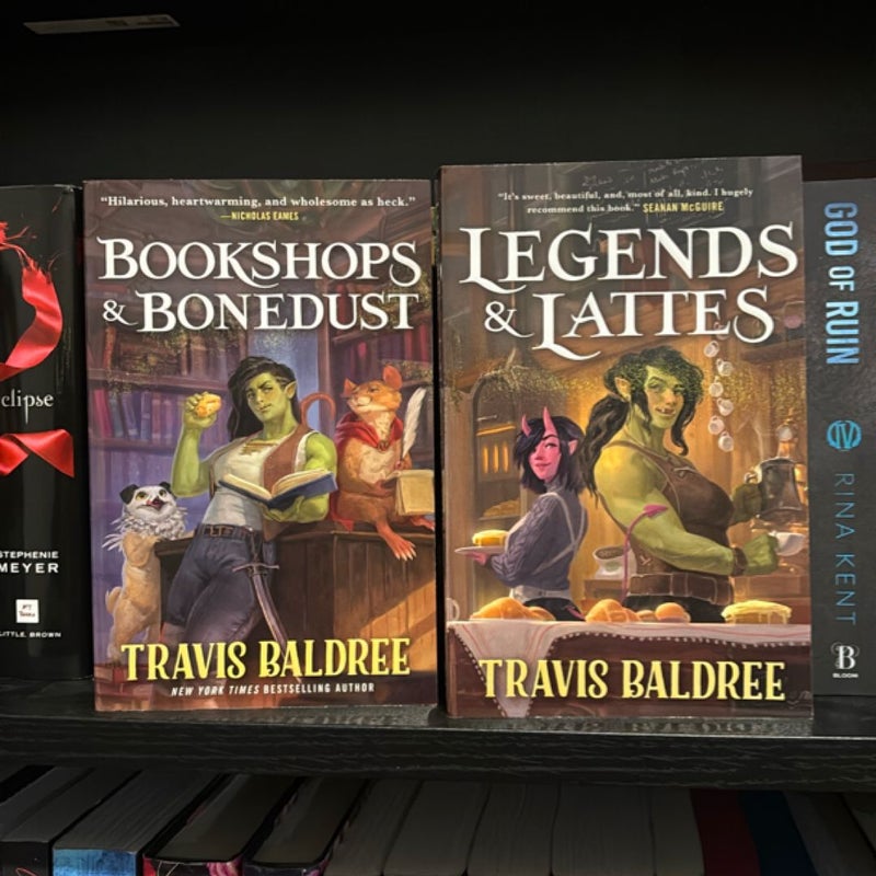 Legends and Lattes, Bookshops and Bonedust