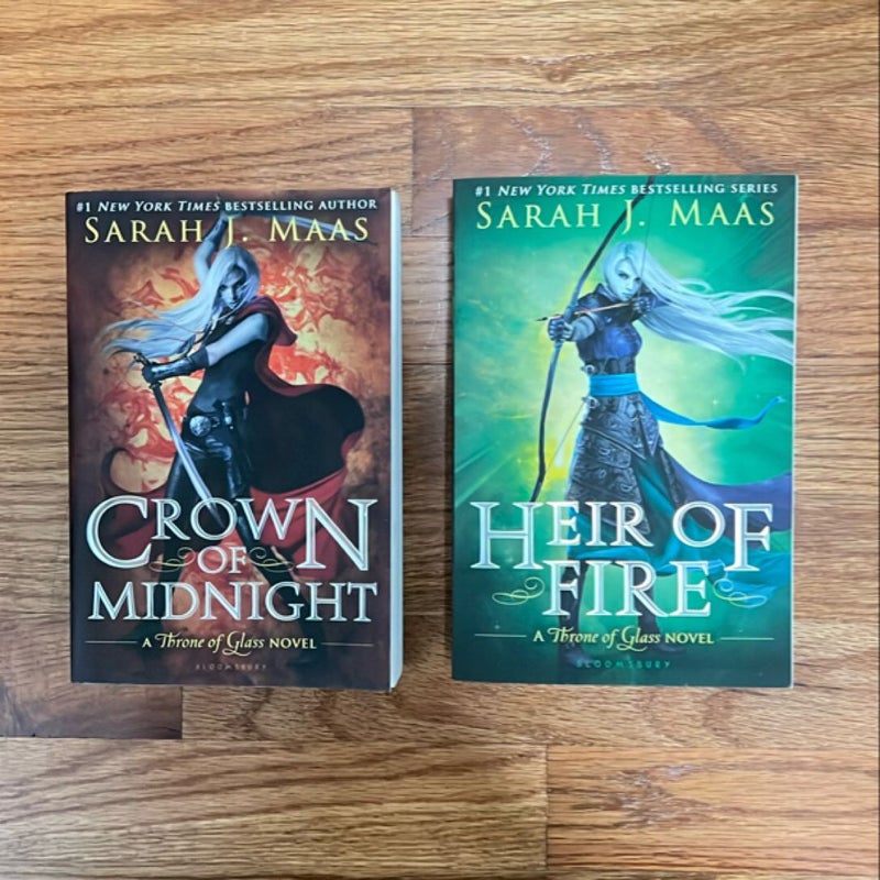 Throne of Glass Series [Out of Print/Original paperback covers (COMPLETE SERIES: 0.5-7)]