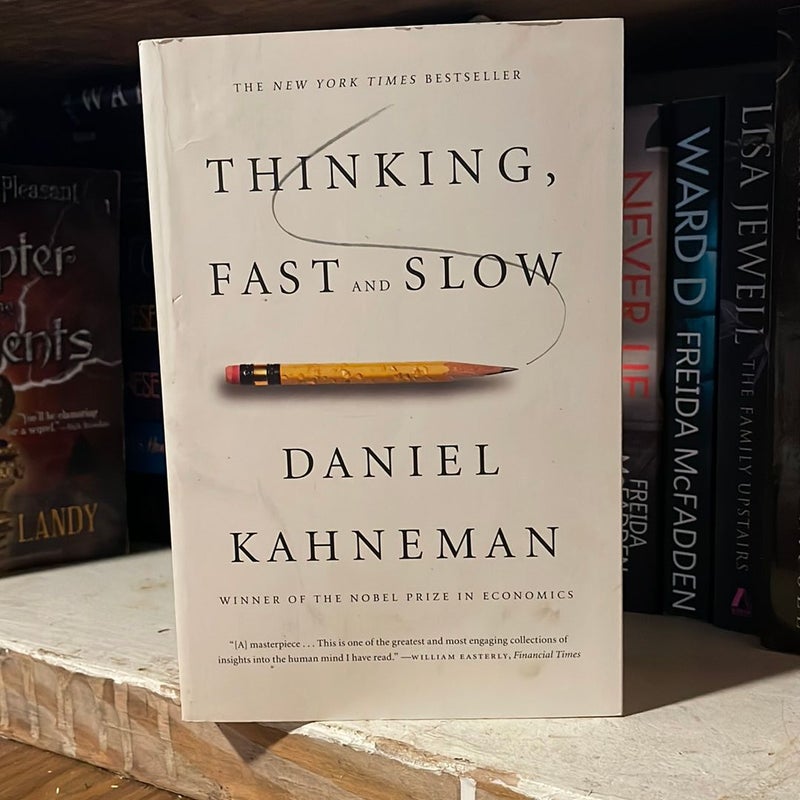 Thinking, Fast and Slow - by Daniel Kahneman (Hardcover)