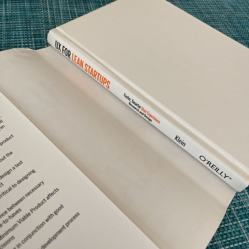 UX for Lean Startups