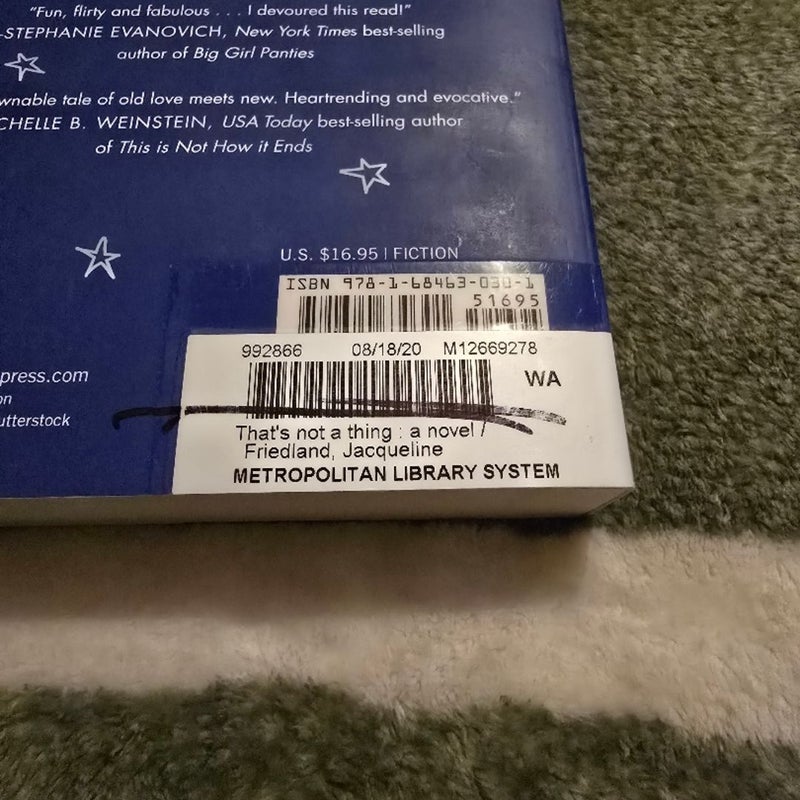 That's Not a Thing