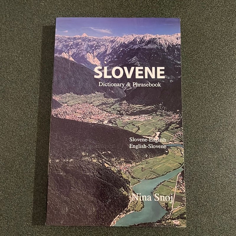 Slovene-English/English-Slovene Dictionary and Phrasebook