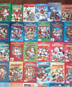 Huge lot of 30 Disney Donald Duck comic books Norwegian