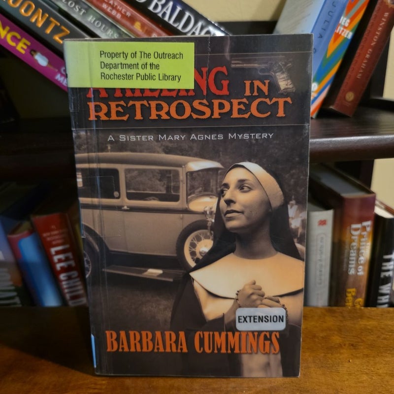 LARGE PRINT A Killing in Retrospect, A Sister Mary Agnes Mystery 2 of 2 (ex-library)